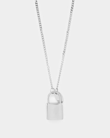 INFRA Elevate Padlock Necklace Stainless Steel