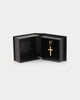 NXS Cross Earring Gold