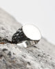 PYRA PYRA x BLKDVL Eroded Signet Ring Silver