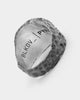 PYRA PYRA x BLKDVL Eroded Signet Ring Silver