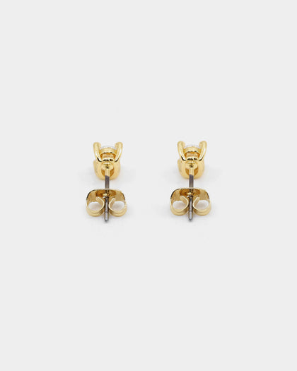 Raising Hell Women's Marquis Earrings Gold