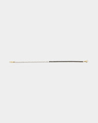 NXS 3mm Tennis Gradient Bracelet Black/White