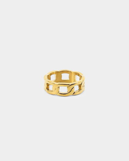 NXS Cuban Ring Gold