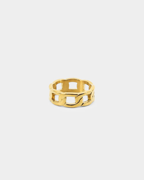 NXS Cuban Ring Gold