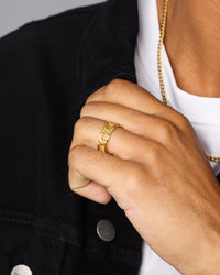 NXS Cuban Ring Gold