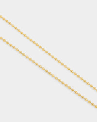 NXS Dog Tag Necklace Gold