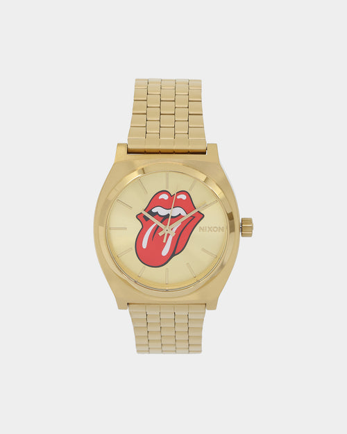 Nixon X Rolling Stones Time Teller Gold/Gold