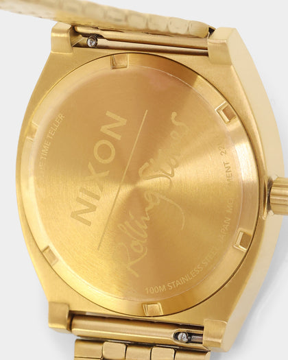 Nixon X Rolling Stones Time Teller Gold/Gold