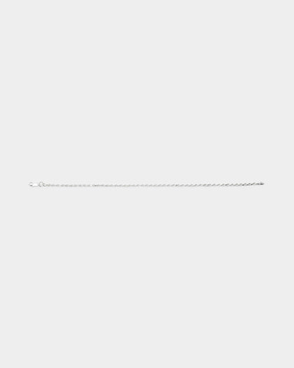 House Of Auric 2.5mm Rope Bracelet Sterling Silver