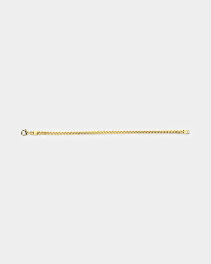 House Of Auric 3.7mm Franco Bracelet 18k Gold Vermeil
