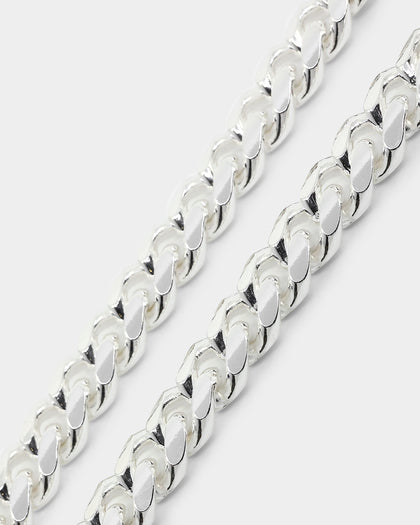 House Of Auric 7mm Cuban Bracelet Sterling Silver