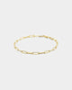 House Of Auric 10.5mm Long Cable Bracelet 18k Gold Vermeil