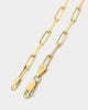House Of Auric 10.5mm Long Cable Bracelet 18k Gold Vermeil