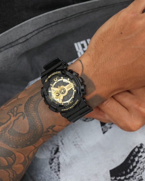 G Shock GA110GB-1A Black/Gold