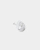 NXS Teardrop Earring Iced White Gold