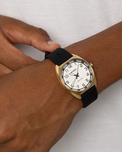 Nixon A1365-1809-00 Mullet Watch Gold/White