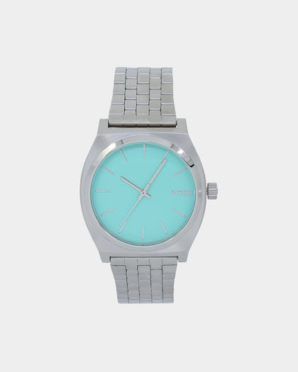 Nixon Time Teller Silver/Turquoise