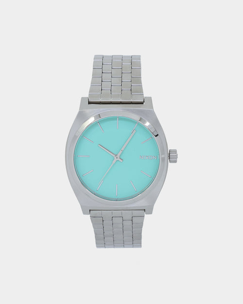 Nixon Time Teller Silver/Turquoise