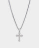 NXS Crusaders Pendant Iced White Gold
