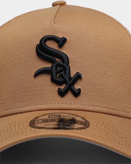 New Era Boston White Sox 9FORTY A-Frame Snapback Wheat