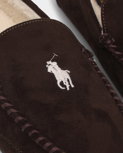 Polo Ralph Lauren Declan Slippers Chocolate/Cream
