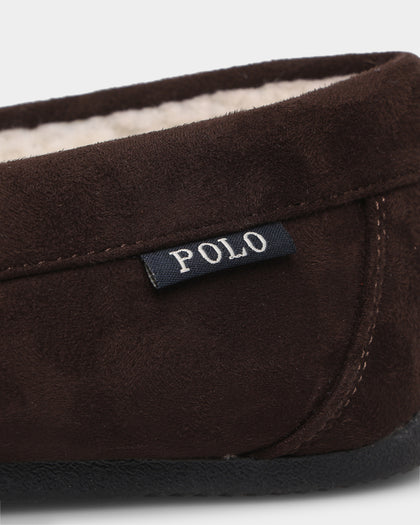 Polo Ralph Lauren Declan Slippers Chocolate/Cream