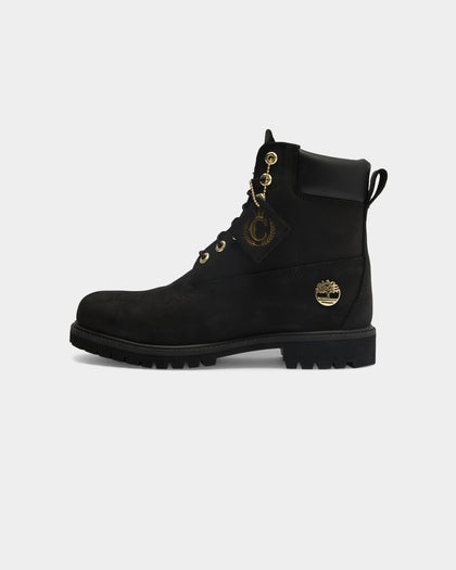 Timberland Men's Culture Kings x Timberland 6inch PRM Boot Black/Gold