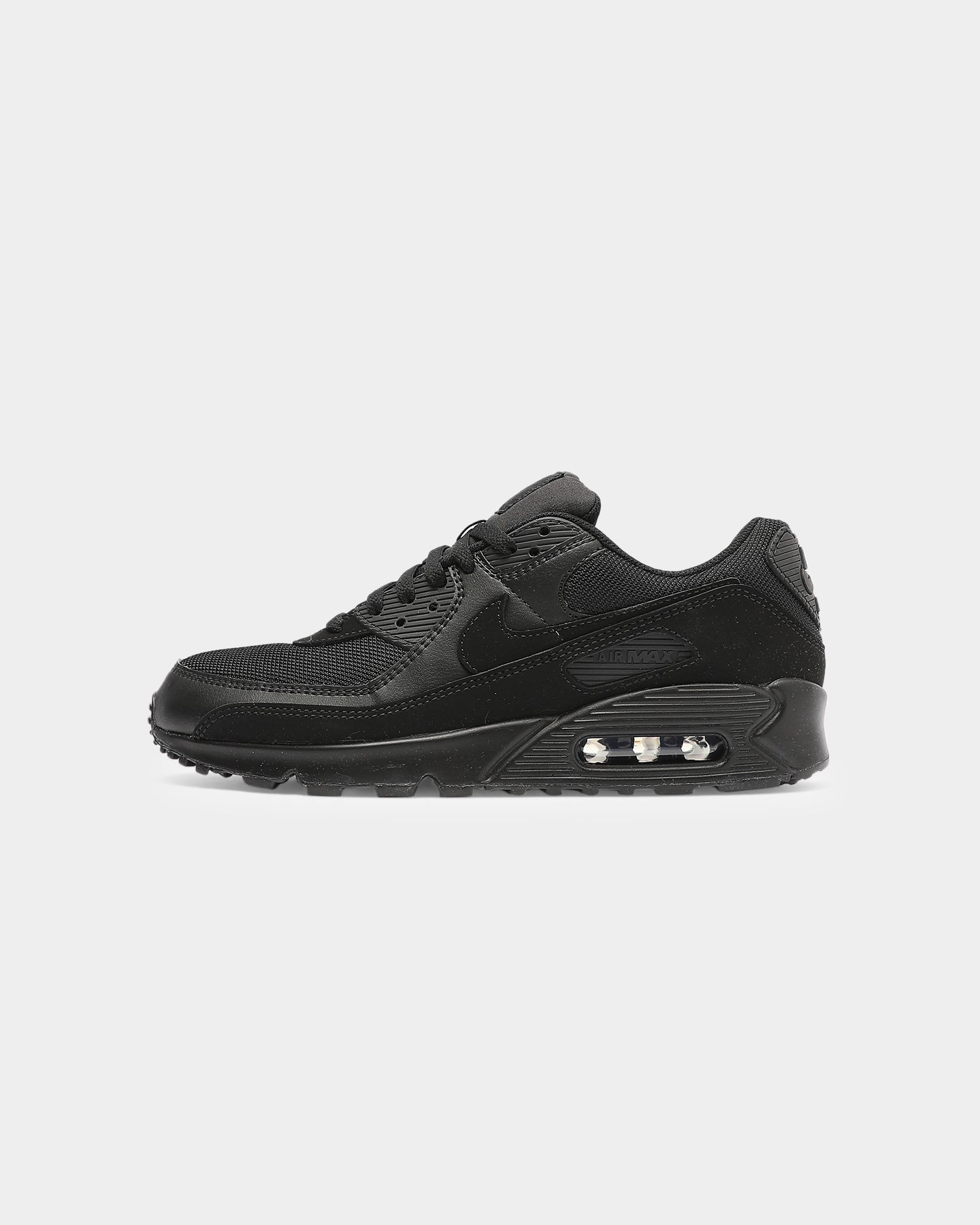 nike air max 90 mens black suede