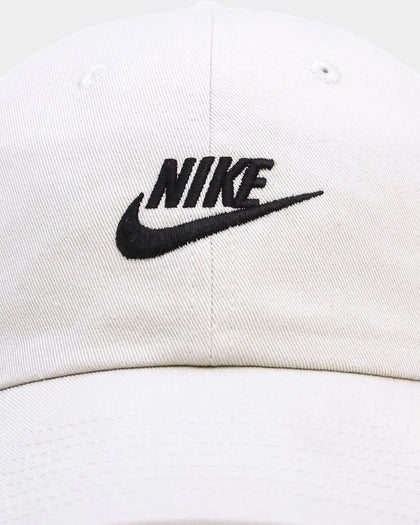 Nike Sportswear Heritage86 Futura Washed Strapback Light Bone/White