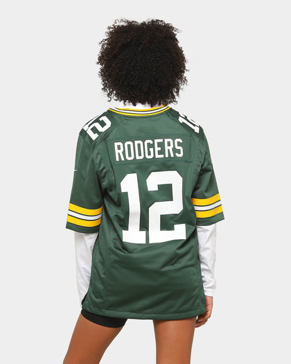 Nike Green Bay Packers Aaron Rodgers Game TC Jersey Fir