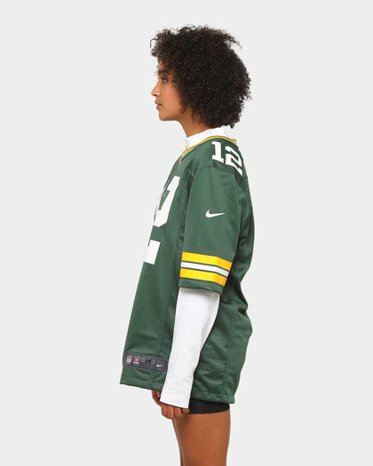 Nike Green Bay Packers Aaron Rodgers Game TC Jersey Fir