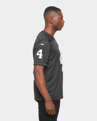 Nike Las Vegas Raiders Derek Carr #4 Limited Jersey Black