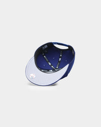 New Era Los Angeles Dodgers 9FIFTY High Crown Snapback Dark Royal/White