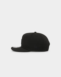 New Era Los Angeles Dodgers 9FIFTY High Crown Precurved Snapback Black/Black
