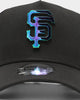 New Era San Francisco Giants 'Metal Badge' 9FORTY K-Frame Snapback Black/Iridescent