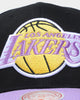 Mitchell & Ness Los Angeles Lakers Chin It Pro Crown Snapback Black