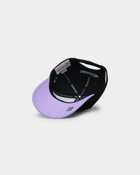 Mitchell & Ness Los Angeles Lakers Chin It Pro Crown Snapback Black