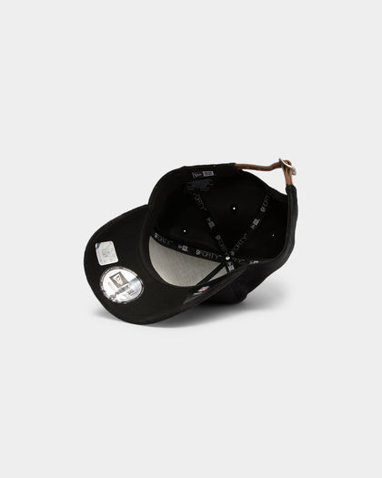 New Era Las Vegas Raiders 'Black/Tan Suede' 9FORTY K-Frame Strapback Black/Tan