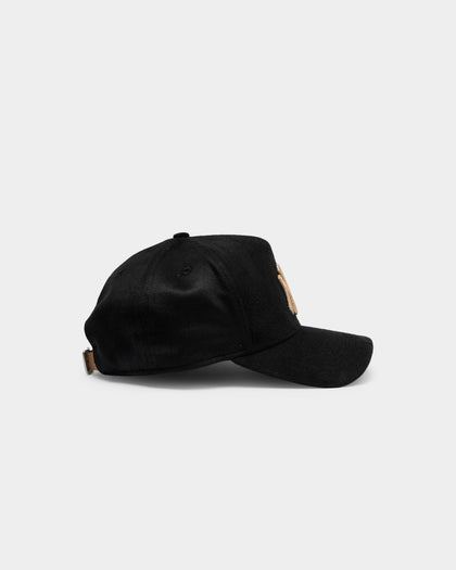 New Era New York Yankees 'Black/Tan Suede' 9FORTY K-Frame Strapback Black/Tan