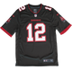Nike Men's Tom Brady # 12 Tampa Bay Buccaneers NFL Game Jersey Deep Pewter