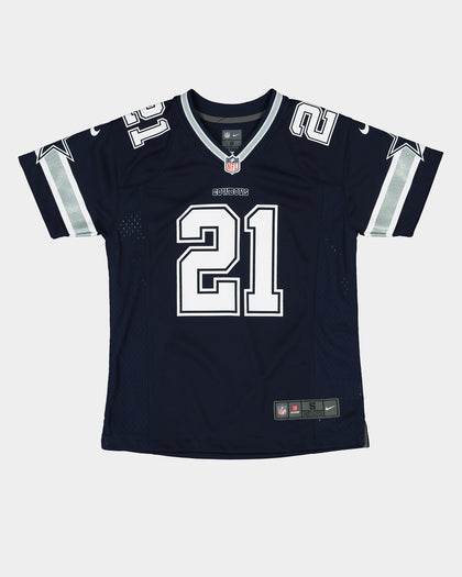 Nike Kid's Dallas Cowboys Ezekiel Elliott #21 NFL Game Jersey Navy