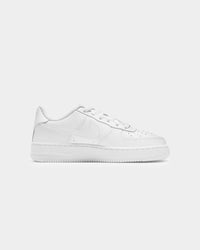 Nike Kid's Air Force 1 LE (GS) White/White