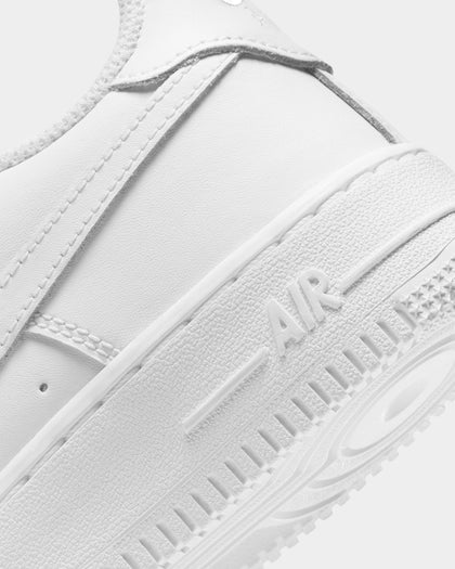 Nike Kid's Air Force 1 LE (GS) White/White