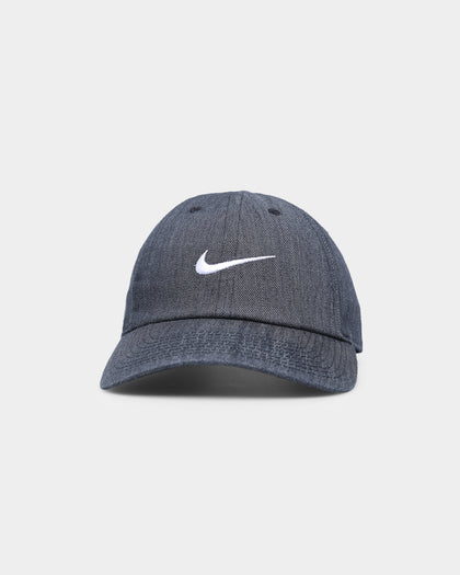 Nike Sportswear Heritage86 Swoosh Denim Strapback Black