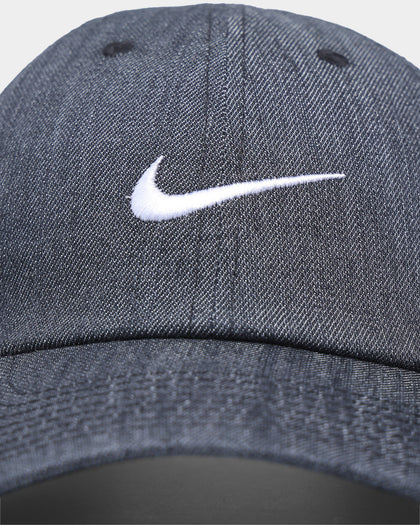 Nike Sportswear Heritage86 Swoosh Denim Strapback Black