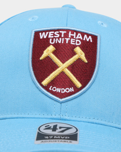 47 Brand West Ham United FC Raised Basic 47 MVP Snapback Columbia Blue