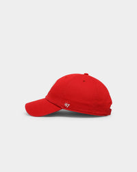 47 Brand Philadelphia Phillies 'Red Chili' Clean Up Strapback Red/Natural