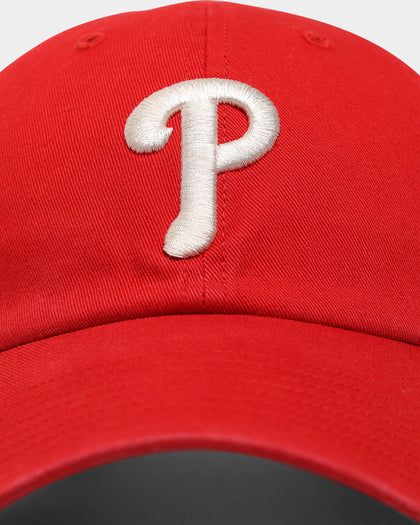 47 Brand Philadelphia Phillies 'Red Chili' Clean Up Strapback Red/Natural