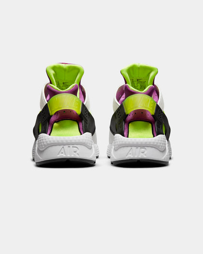 Nike Air Huarache White/Neon Yellow