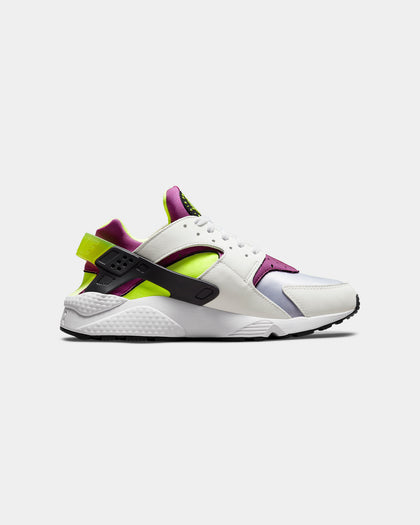 Nike Air Huarache White/Neon Yellow